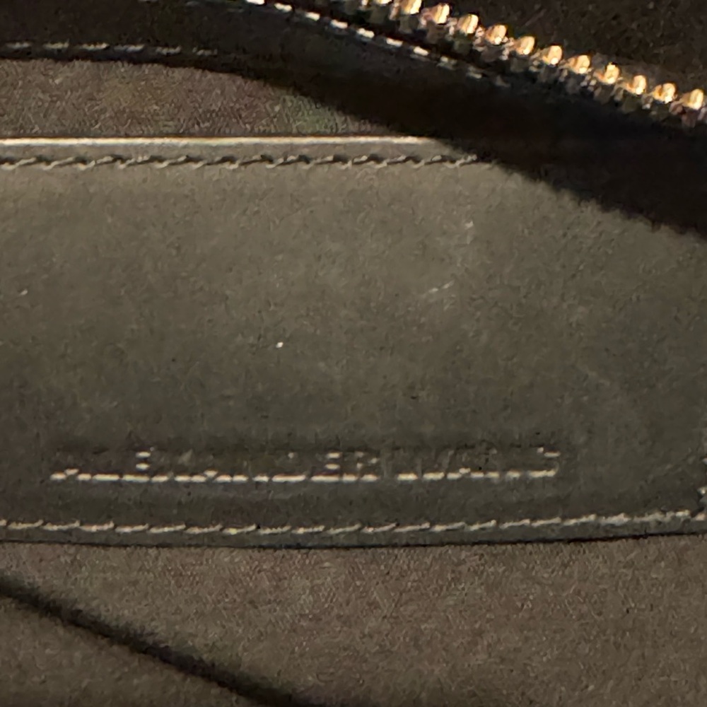 Alexander Wang Black and Cream pelican reptile leather vintage - Picture 9 of 10